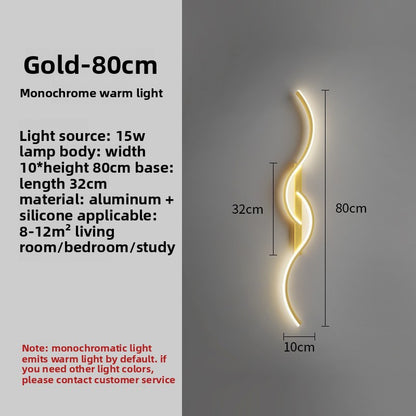 Lumia Minimalist Light Luxury Wall Lamp