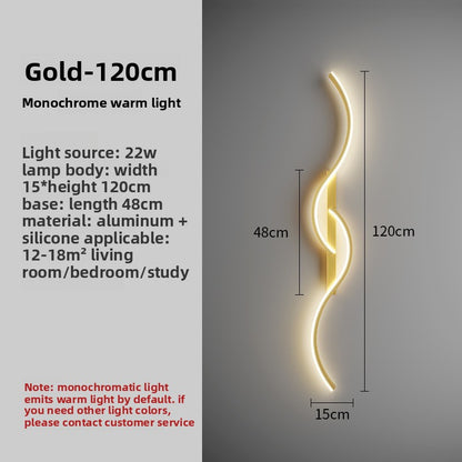 Lumia Minimalist Light Luxury Wall Lamp