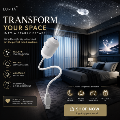 Lumia Star Projector Night Light