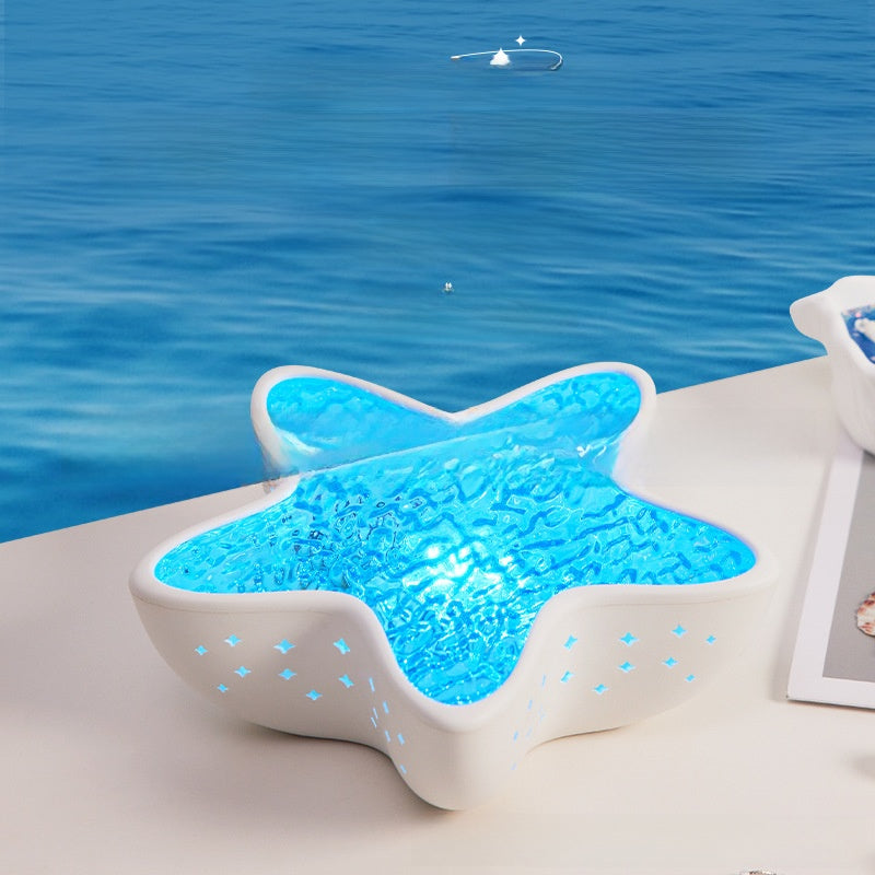 Starfish Ocean Blue Night Light