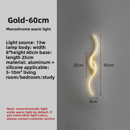 Lumia Minimalist Light Luxury Wall Lamp
